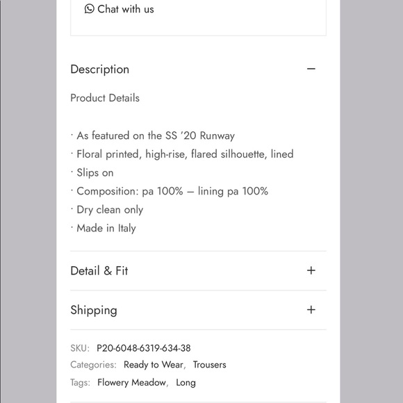 Luisa Beccaria Floral Printed Georgette High-Rise Flared Pants - Picture 6 of 10